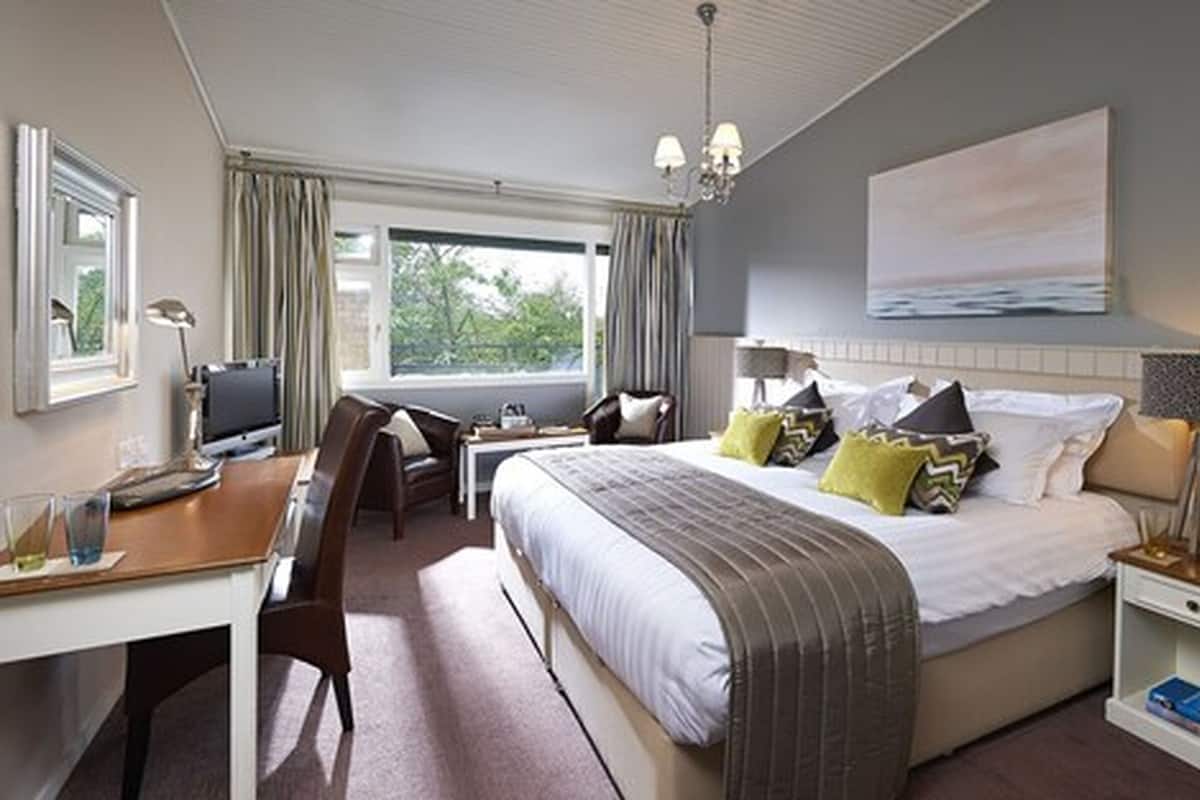 Premium-Doppel- oder -Zweibettzimmer, 1 Schlafzimmer, Gartenblick