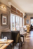 Breakfast, lunch, dinner served; British cuisine, garden views 