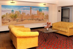 Lobby sitting area