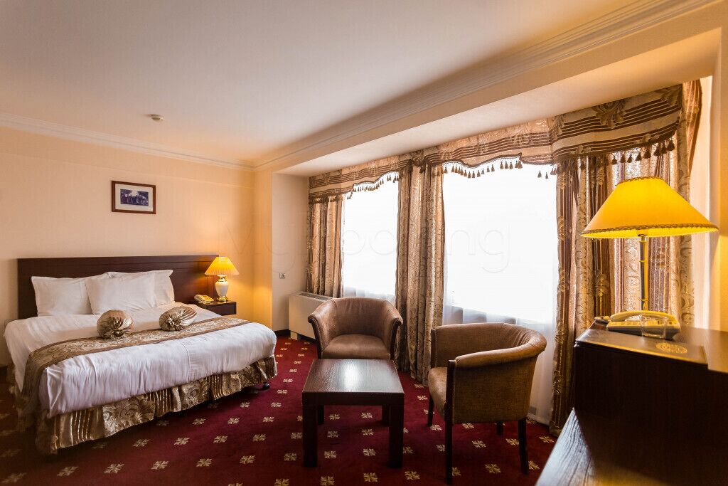 Phòng đôi Superior, 1 giường cỡ king | Bộ trải giường bằng vải cotton Ai Cập, bộ đồ giường kháng dị ứng 