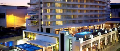 Fassade der Unterkunft