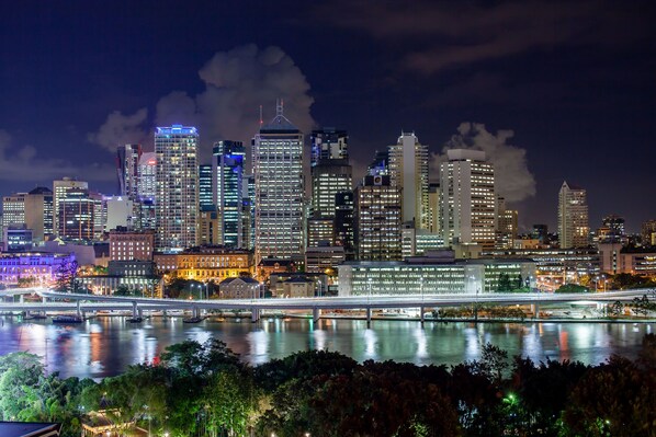 Vue depuis l’hébergement