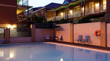 Seasonal outdoor pool