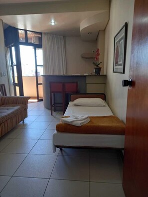Pillow-top beds, minibar, in-room safe, desk