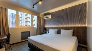 Quarto Casal | ميني بار وواي فاي مجانًا ومُنبهات وملاءات أسرّة