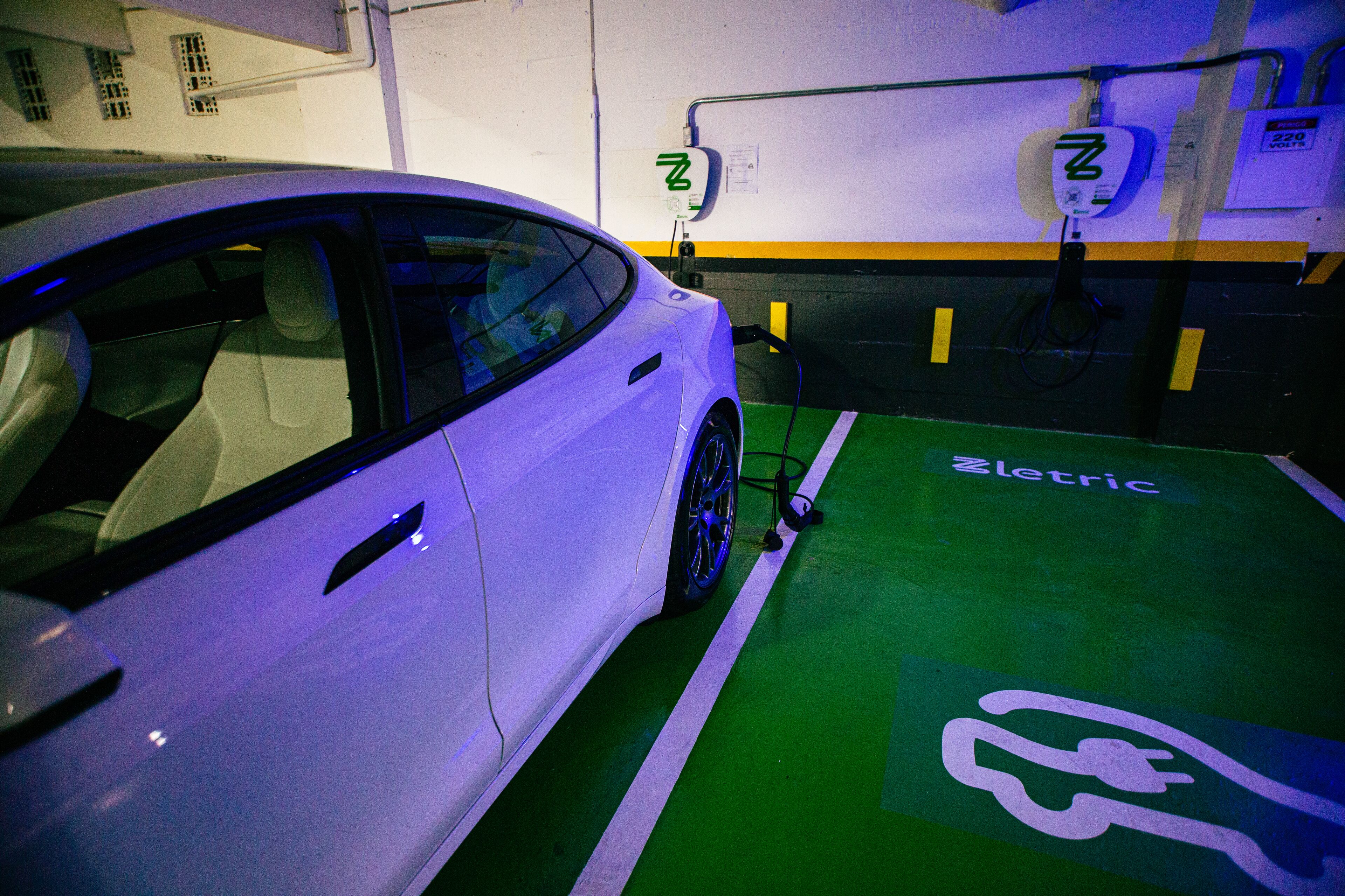 electric vehicle-charging station