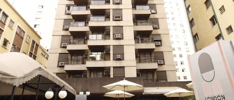 Façade de l’hébergement