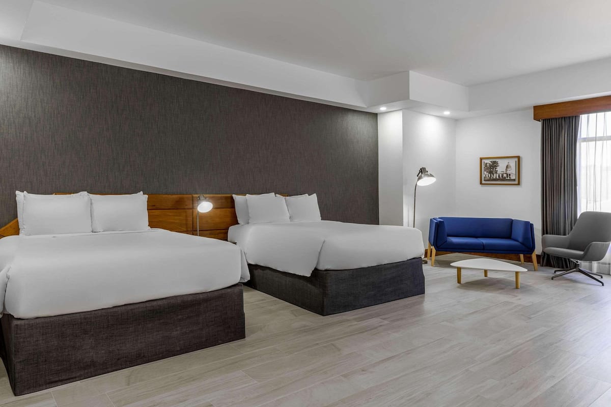 Studio Suite, 2 Queen Beds, Non Smoking | Premium bedding, Select Comfort beds, in-room safe, desk