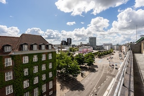 Blick von der Unterkunft