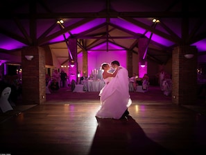 Indoor wedding