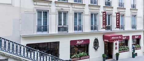 Façade de l’hébergement