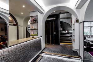 Interior entrance