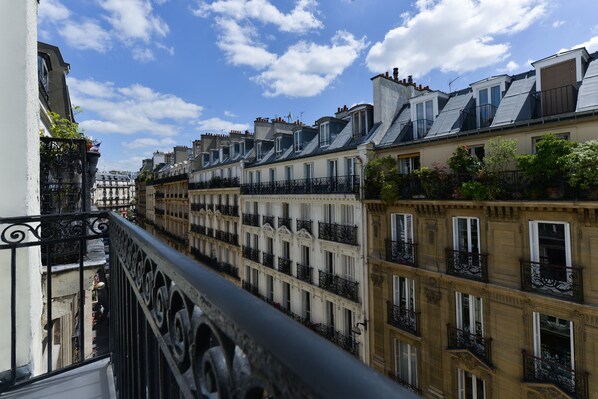 Vue depuis l’hébergement