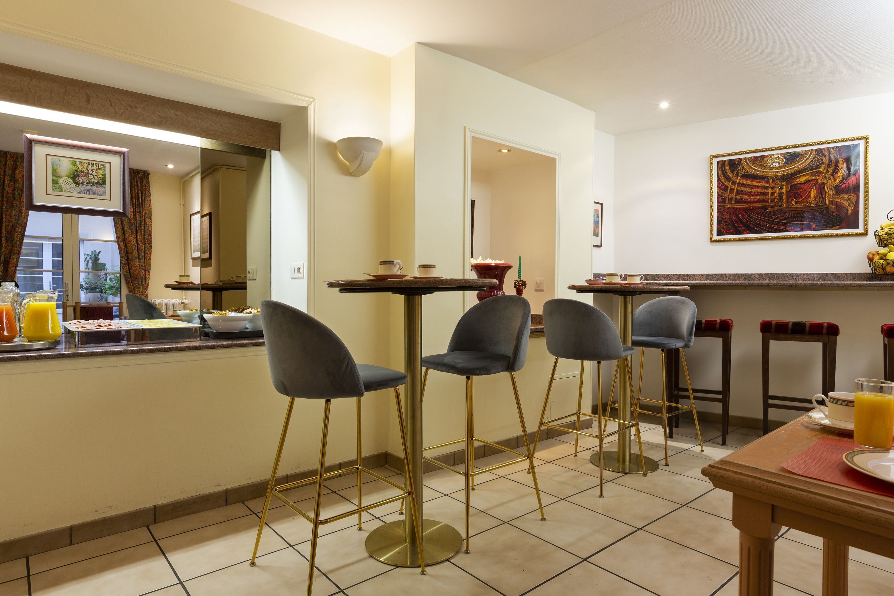 daily buffet breakfast (eur 12 per person)