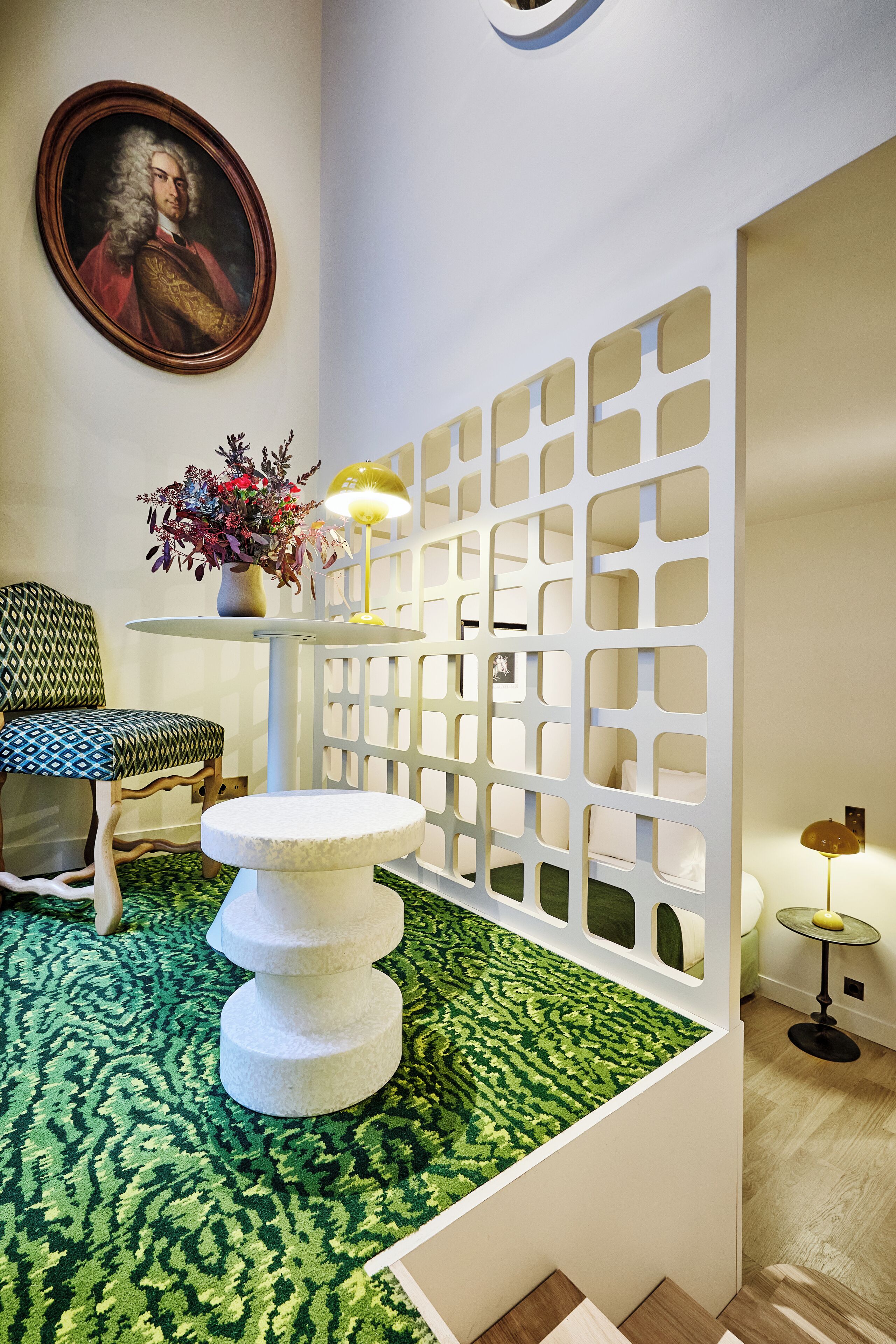 Ropa de cama de alta calidad, minibar, caja fuerte