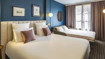 Camera Superior, 1 letto matrimoniale con divano letto | Biancheria da letto di alta qualità, materassi Select Comfort, minibar