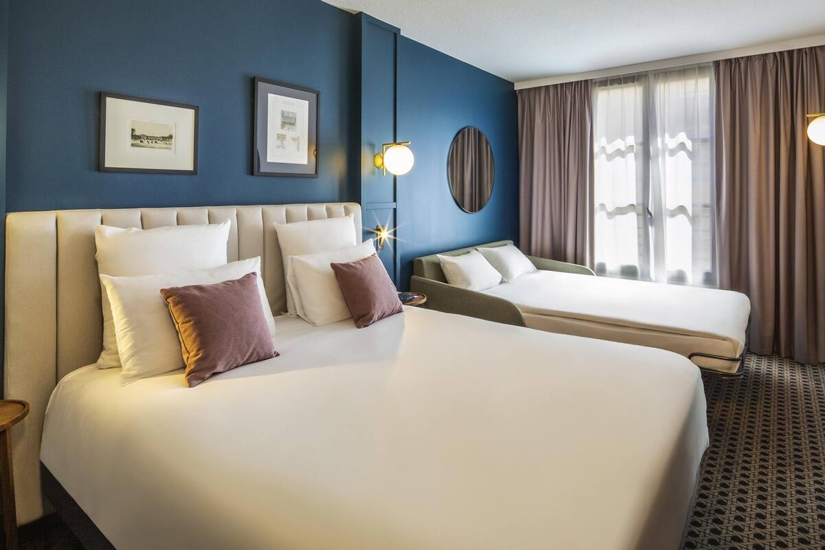 superior room, 1 double bed with sofa bed | premium bedding, select comfort beds, minibar, in-room safe