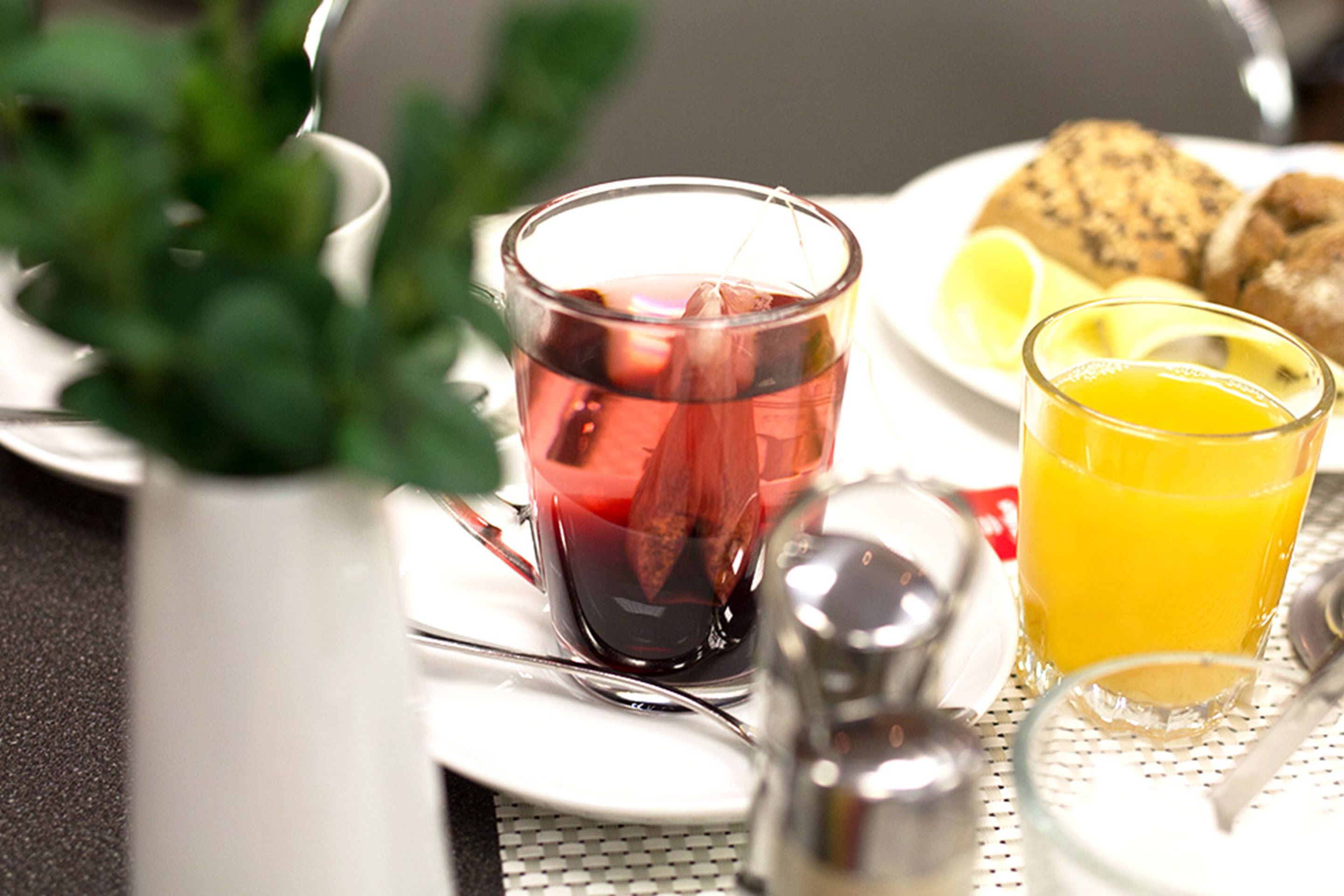 daily buffet breakfast (eur 14.50 per person)