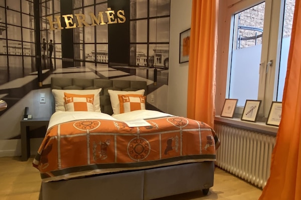 Doppelzimmer | Hochwertige Bettwaren, Minibar, Zimmersafe, individuell dekoriert