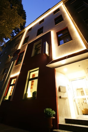Façade de l’hébergement