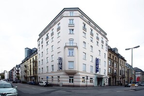 Majoituspaikan julkisivu