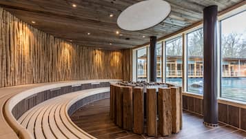 Aguas termales, tratamientos corporales y aromaterapia