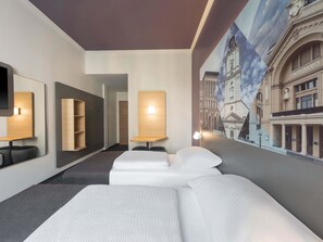 Tomannsrom | Allergitestet sengetøy, skrivebord, lydisolert og wi-fi (inkludert)