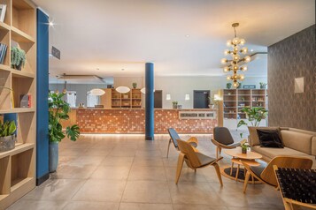 Sitzecke in der Lobby