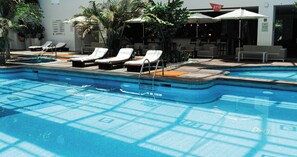 Indoor pool, open 5:30 AM to 8:00 PM, sun loungers
