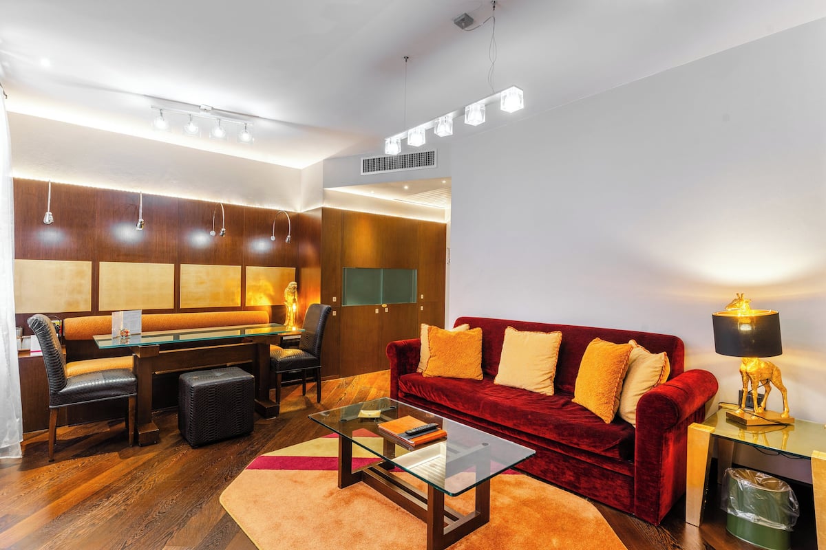 Studio, 1 Queen-Bett, Annex | 1 Schlafzimmer, Daunenbettdecken, Minibar, Zimmersafe