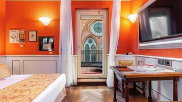 Deluxe-Doppel- oder -Zweibettzimmer, Terrasse