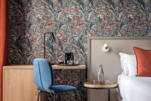Superior Double Room, 1 King Bed, Terrace | Minibar, desk, blackout drapes, iron/ironing board - BYPILLOW Goldoni (Florence)