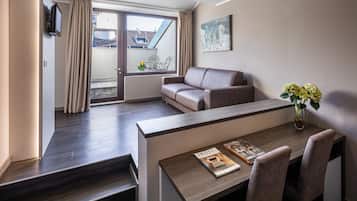 1 Schlafzimmer, Daunenbettdecken, Minibar, Zimmersafe