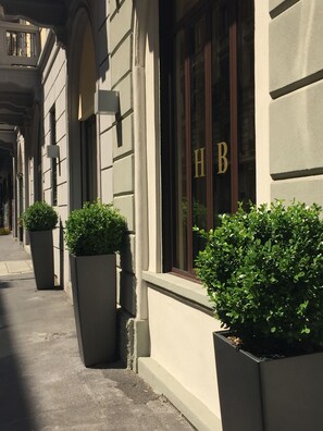 Entrée de l’hébergement