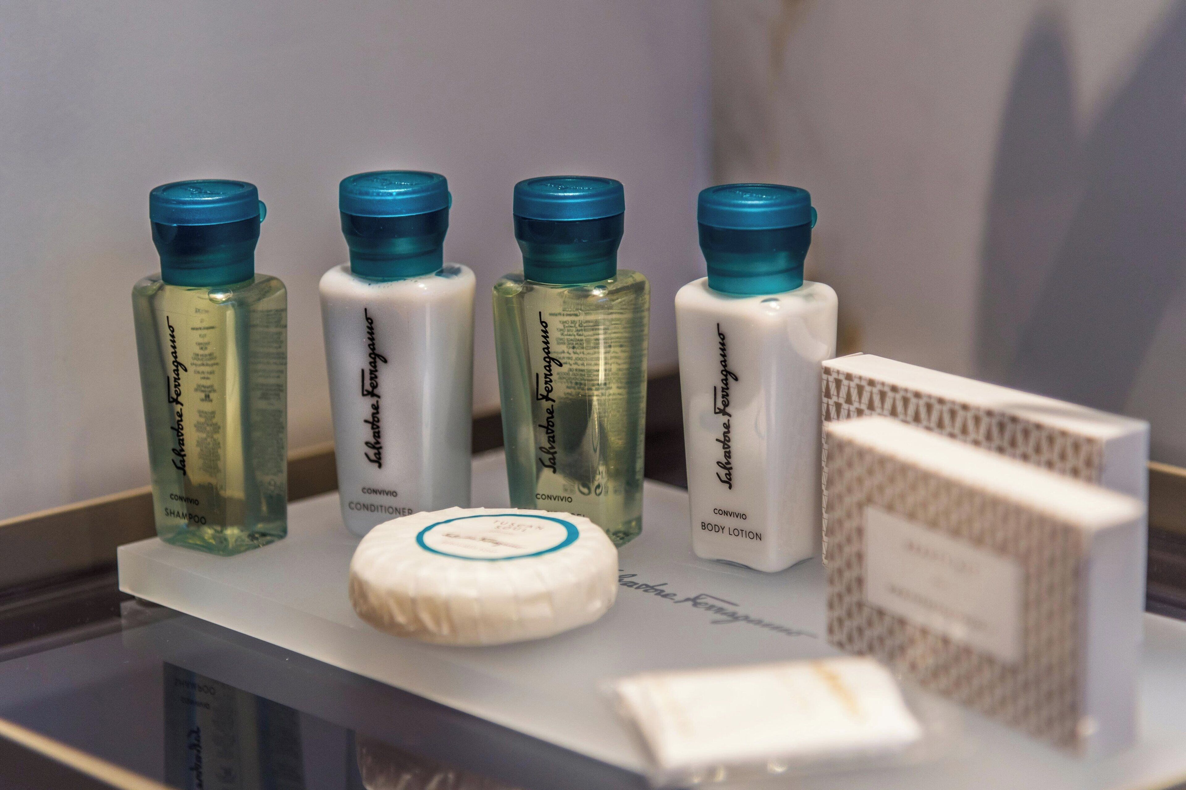 rainfall showerhead, free toiletries, hair dryer, bathrobes