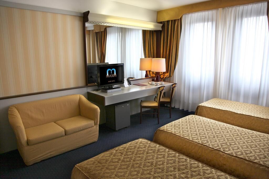 Down duvets, minibar, in-room safe, desk