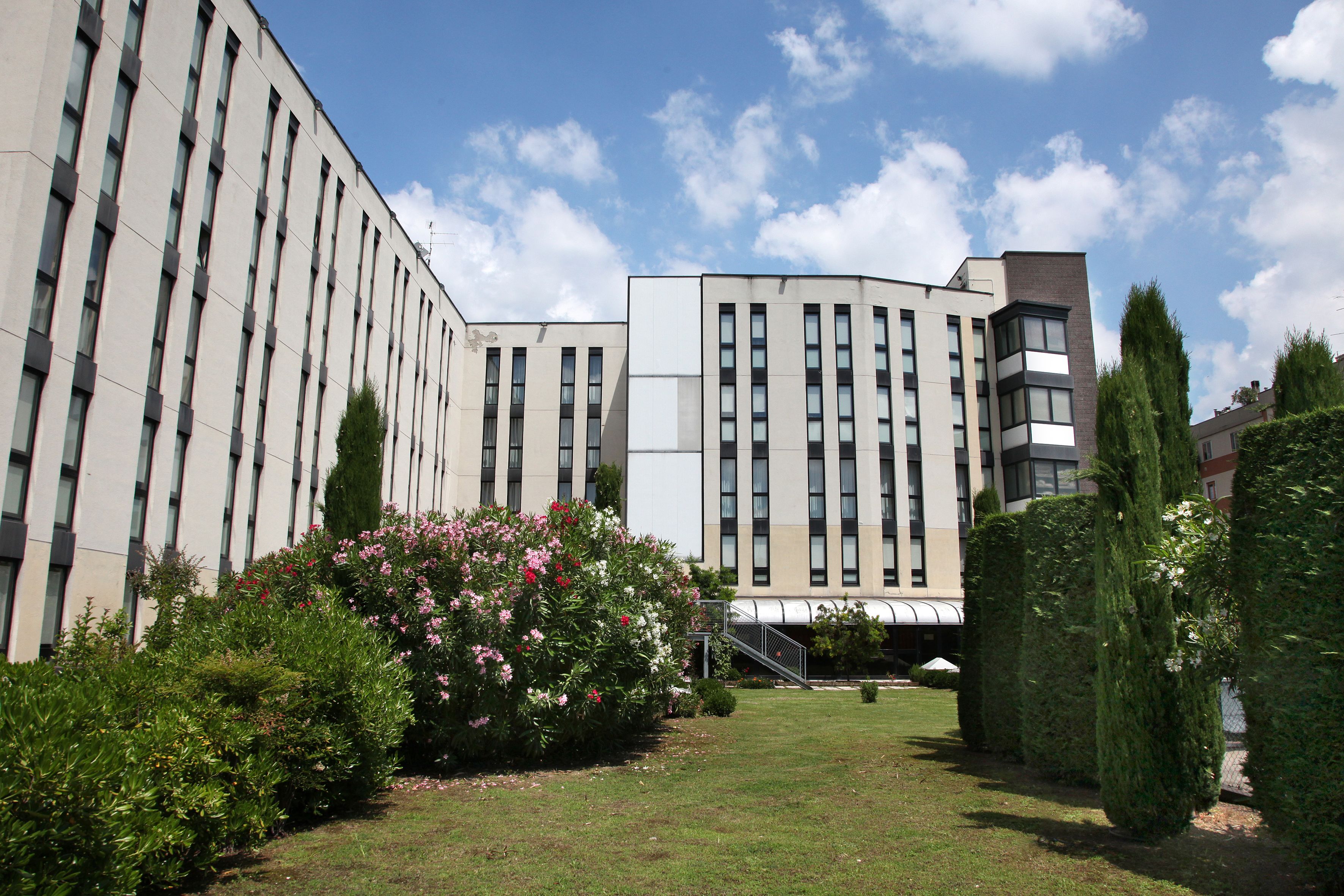 Blick von der Unterkunft