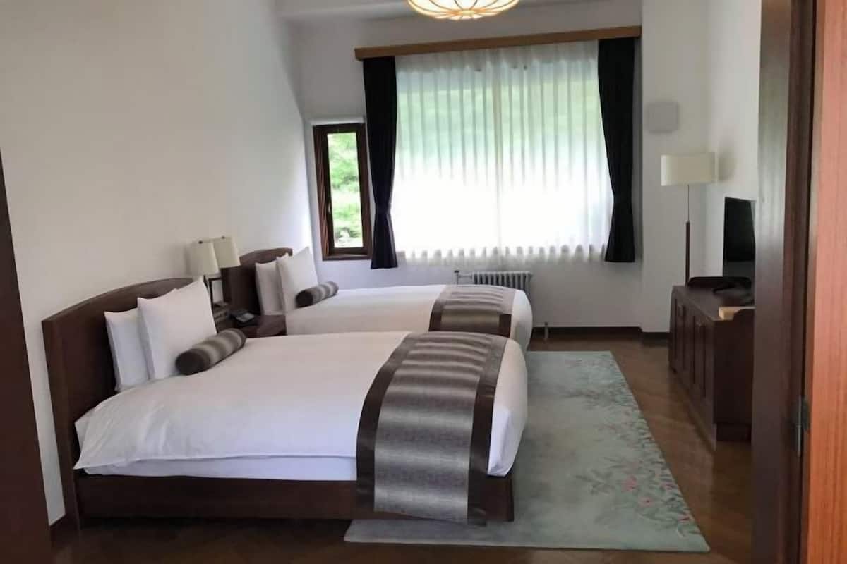 1 bilik tidur, peralatan tempat tidur premium, peti besi dalam bilik