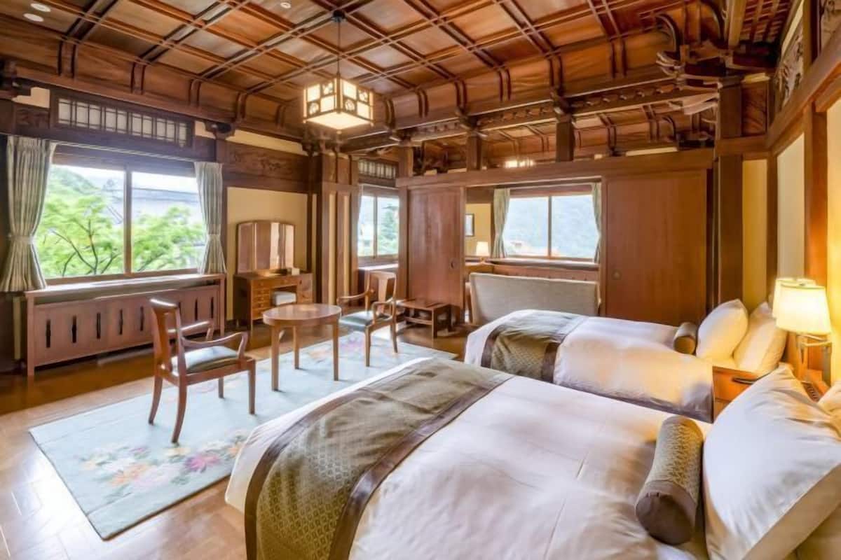 1 bilik tidur, peralatan tempat tidur premium, peti besi dalam bilik