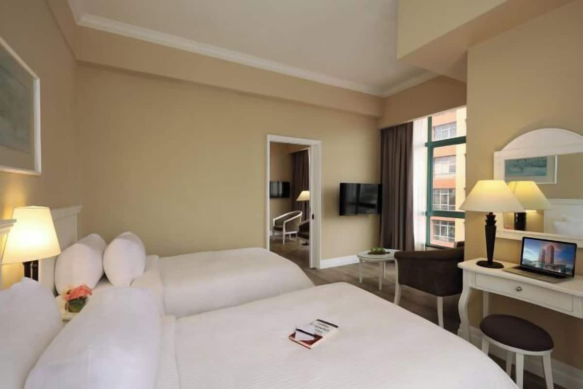 1 habitación, minibar, caja de seguridad en la habitación y escritorio