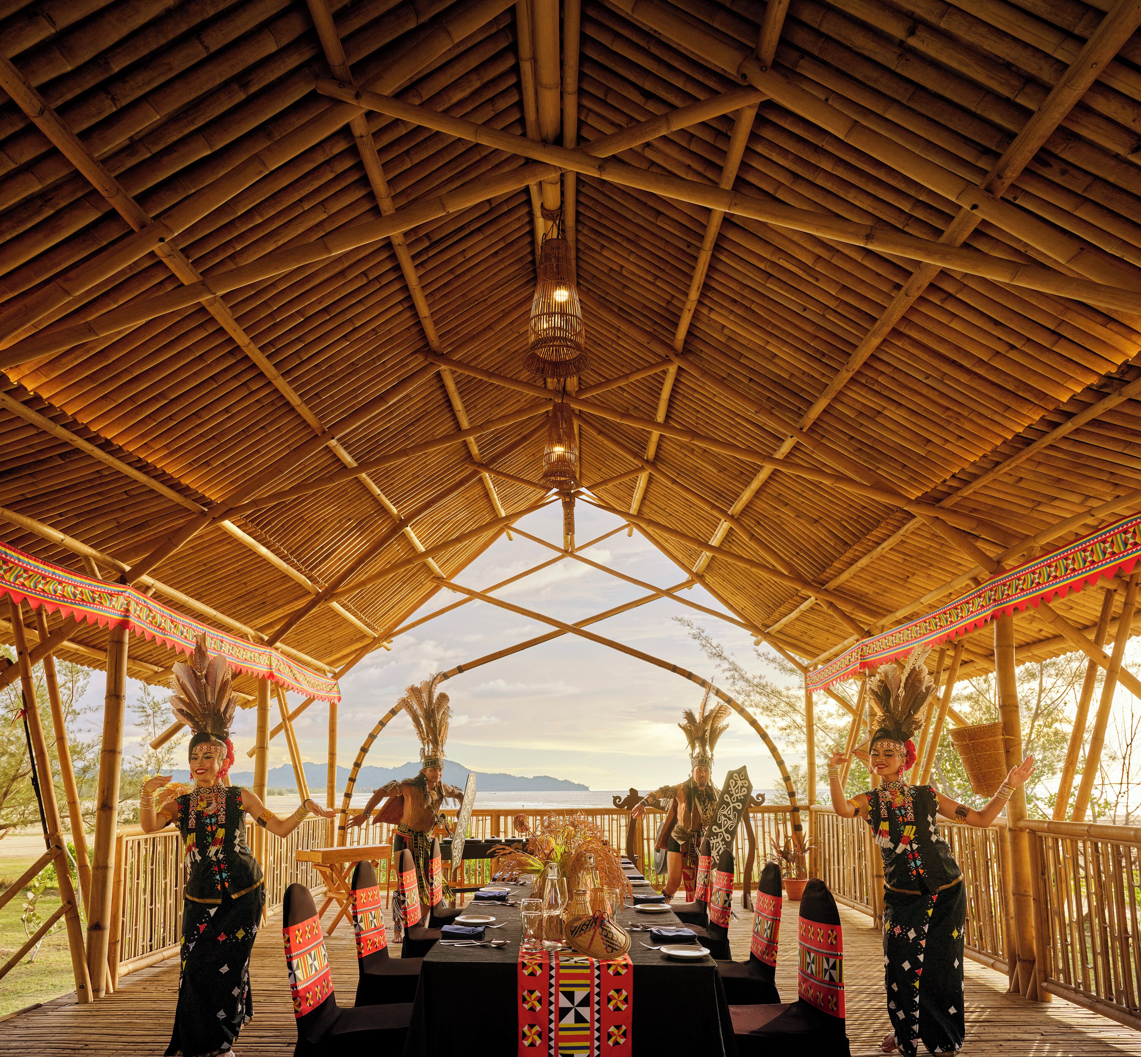 屋外バンケット スペース