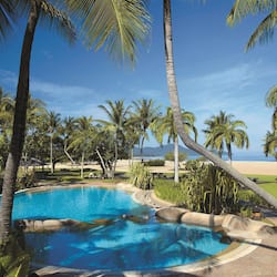 2 outdoor pools, pool umbrellas, pool loungers