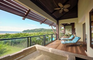 Suite ejecutiva, 1 cama King size | Terraza o patio