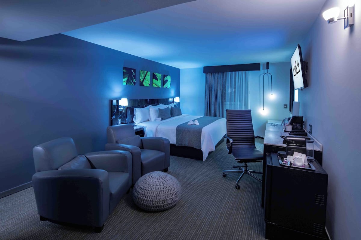 Junior-Suite, 1 King-Bett | 1 Schlafzimmer, Allergikerbettwaren, Zimmersafe, Schreibtisch