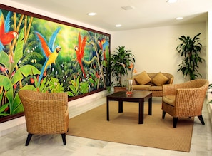 Sitzecke in der Lobby