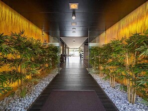 Interior entrance