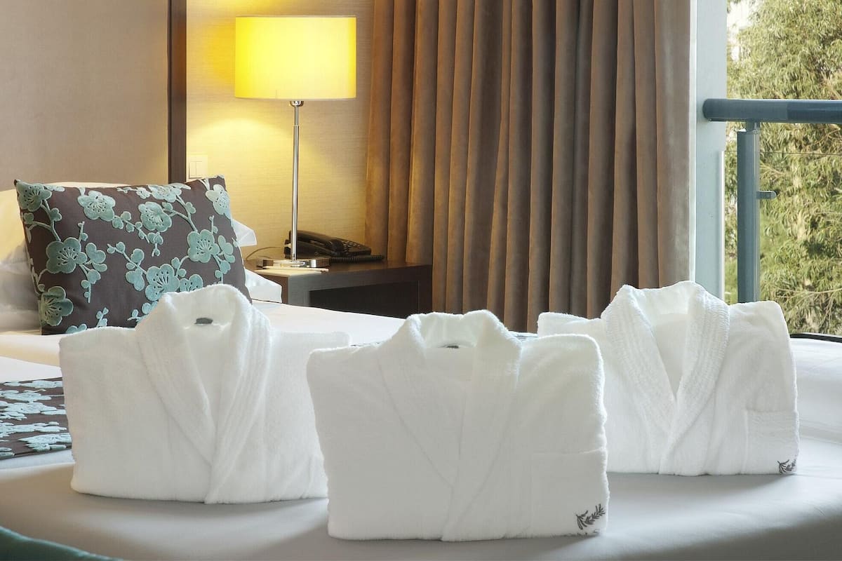 Minibar, in-room safe, desk, blackout curtains