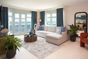 Premium bedding, down duvets, pillow-top beds, in-room safe