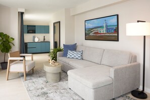 Premium bedding, down duvets, pillow-top beds, in-room safe