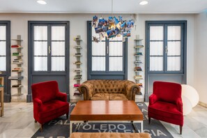 Sala de estar en el lobby